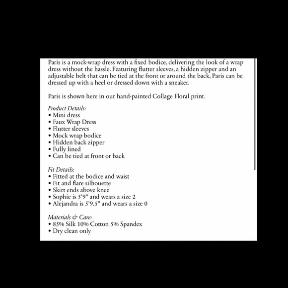 Tanya Taylor Paris Dress. - Picture 6 of 7